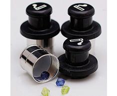 Coche encendedor de cigarrillos tapón de rosca forma caja de almacenamiento secreto contenedor