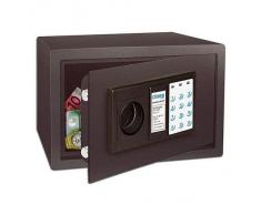 Arregui Class - Caja fuerte de sobreponer electrónica (acero, 350 x 250 x 250 mm) color gris oscuro