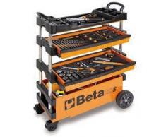 BETA herramientas C27 S Plegable Carro de herramientas – negro o naranja