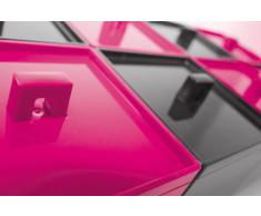 Zak! Designs 1333-0210 - Caja organizadora apilable, color rosa