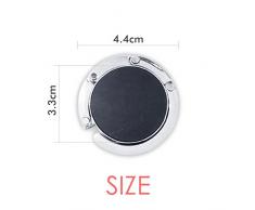 DIYthinker Tabla montaña Blanca púrpura Blue Sky Hook Bolsa Plegable Desk Percha Soporte Plegable