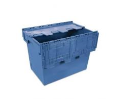 Tayg 6444-T Euro-caja con tapa para almacén y transporte, 600 x 400 x 440 mm