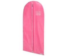 Hangerworld 1 Funda para Ropa de Niños 96cm Transpirable Rosa Protege del Polvo y Polillas Cremallera
