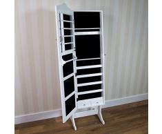 Generic dyhp-a10-code-6485-class-1 -- XL blanco R X-L Joyero Espejo ing Sto pie T Mir almacenamiento organizador Ery cabina – -nv _ 1001006485-hp10-uk