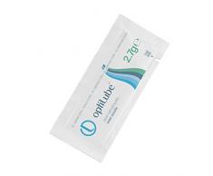 OptiLube Sachets - Jalea lubricante estéril en sobres de 2.7g, 5g y 20g, Soluble en agua con un empaque fácil de rasgar (Sobre 2.7g - Caja de 144)
