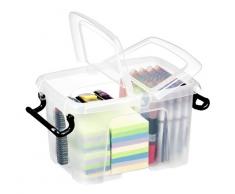 Strata 2006700110 - Caja de almacenaje, 6 l, color cristal