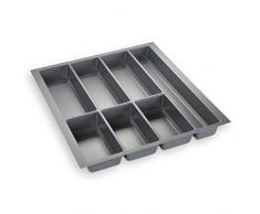Orga-Box® IV Universal Cubertero de Color Gris Argentado para Cajón de 50 cm (473,5 x 426 mm)