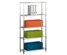 Kit Closet Estantería Stylo 10001, Metal, 180 X 90 X 35