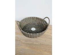 Panera Redonda de Mimbre