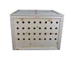 Finca Casarejo Caja Transporte Animales tamaño L. Transportín Madera para perdices, faisanes, gallinas, Conejos.