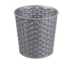 CURVER Papelera 00716-087-00 cesto Multiusos My Style - S, 0,5 L, Plata