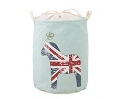 Dooxi Impermeable Plegable Cestos para la colada Caja de Almacenaje con Asas Cestas de Almacenamiento para Guardar Juguetes