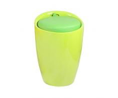 XINGYU Taburete De BañO Asiento Redondo Moderno Silla Cesta De Ropa con Espacio, Taburete MultifuncióN Acolchado, Cesta Moderna, De BañO Asiento Redondo