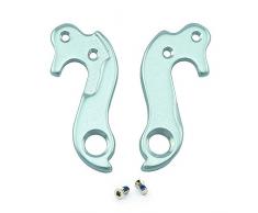 Noé y Theo nt-hd026 Mech Gear desviador percha deserción compatible con cubo # 123 o 10123 en plateado satinado, incluye juego de tornillos. También encaja Lynskey y otras bicicletas de carretera