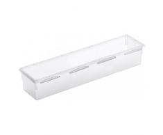 Rotho 7610859058355 Organizador para cajón de Escritorio - organizadores para cajones de Escritorio (Transparente, De plástico, 300 x 80 x 50 mm)