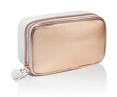 Bolso organizador de maquillaje Oro Rosa de Lily England | Bolso de almacenamiento/Neceser. Garantía de duración. Gran idea para regalar.