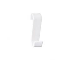 Gedy 20250200900 Percha Radiador, Blanco, 6.7x3.2x11.7 cm