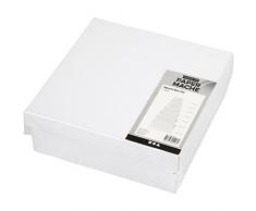 Set de cajas cuadradas, medidas 9+11+13+15+17+19+21 cm, A. 4,5+5+5,5+6+6,5+7+7,5 cm, 7ud