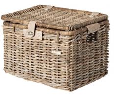 Basil Bicycle Denton - Cesta para bicicletas, color gris, talla UK: Large