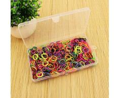 OUNONA Caja de Almacenamiento de Plástico Transparente Contenedor Cajas Organizadores de Joyas 10 Unidades