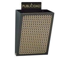 Arregui e-2300 - Cesta publicidad clasico negro rejilla negro