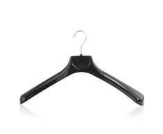 Hangerworld 20 Perchas 45cm Plástico Hombros Anchos y Cuello Curvado Chaquetas Camisas Sastrerías