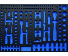 BGS 3/3 carro de taller compresa, vacíos para llaves, 192 Piezas), Pro Torque, 2 unidades, 4036 – 1