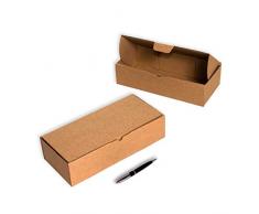 Pack 250 cajas para envíos 330x145x082mm. Caja automontable. Caja cartón Kraft. Montaje muy fácil y sencillo.Apta para envíos postales. Ultraresistentes. Ideal para tiendas online