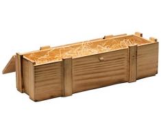 Kistenkolli Altes Land - Caja de vino (varias capacidades: para 1, 2, 3, 6 o 12, veteada, con virutas), madera, 1er Weinbox