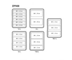 Cambro Cam GoBox Contenedor Isotermico, Plástico, Negro, 66 x 44 x 65 cm