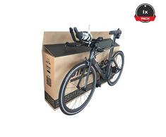 Cajeando | (1x) Caja de Cartón para Bicicletas | Tamaño 1440 x 255 x 940 mm | Canal Doble Alta Calidad y Resistencia | Transporte, Mudanza y Envíos | Fabricadas en España
