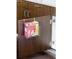 Wenko Cesta para Enganchar Grande, Cromo, Plateado, 15x24x24.5 cm