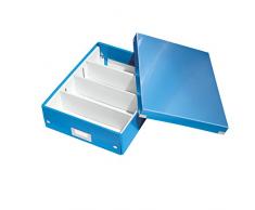 Leitz Caja organizadora pequeña, Azul, Click and Store, 60570036