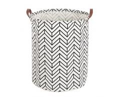 Dooxi Impermeable Plegable Cestos para la colada Cajas de almacenaje Cestas de Tela para Guardar Organizadoras Juguetes Ropa