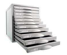 Archivo 2000 Archisystem - Módulo de 11 cajones, color gris