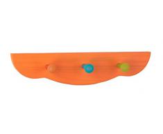 Kit Closet Kide - Perchero Infantil, Color Naranja