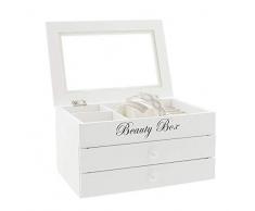 'Joyero "Beauty Box, color blanco