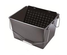 Pentrilo - Cubeta plástico, economica + rejilla plástico 16 Litros