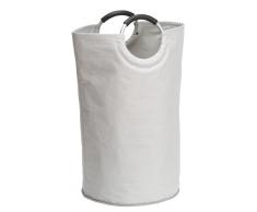 Wenko 3440001100 Stone XL - Bolsa de tela multifunción para compra o colada (38 x 64 x 55 cm), color gris