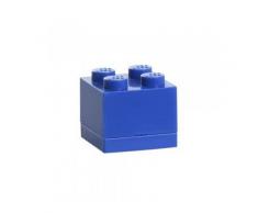 LEGO Mini caja de almuerzo 4, color azul (Room Copenhagen A/S 40111731)