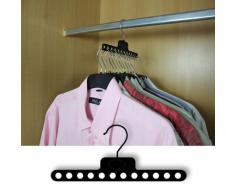 Hangerworld - 6 Perchas Ahorra Espacio -Ideal para Viajes - 22.5 cm