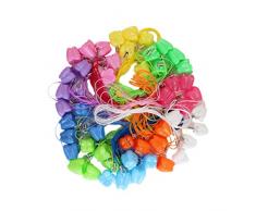 Toyvian 20 unids Caja Dental Caja de Almacenamiento de Dientes Caja de Dientes de los niños Caja de Almacenamiento de plástico Caja de Juguetes de bebé Collar