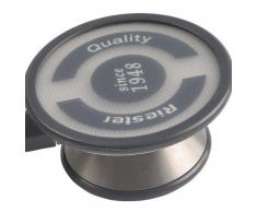 Riester 4001-01 Estetoscopio duplex negro, aluminio, en caja expositora de cartón