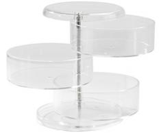 Compactor RAN6040 - Organizador de joyas, 3 compartimentos