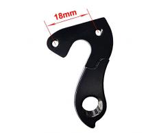 Percha para desviador de bicicleta 120 para Avanti EMC Fuji Jamis Norco Pinarello Sette Stevens Univega con tornillos
