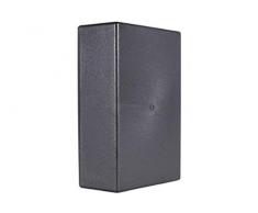 Velleman WCAH2851 - Caja (Negro, De plástico, 160 mm, 95 mm, 55 mm)