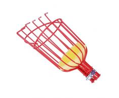 GEZICHTA - Palo para Recoger Frutas o Frutas, con Cesta, picadora de Frutas con Barra telescópica de Aluminio Ligero, Equipo para Picar Frutas, Naranjas, Manzanas o Cualquier Tipo de Fruta