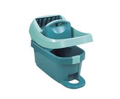 Leifheit 55076 Profi System - Cubo con pedal, color azul turquesa