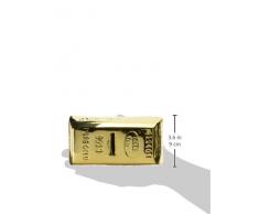 Out of the blue Hucha de cerámica con Cerradura, lingote de Oro