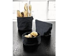 Stelton 1320 - Cesta para el Pan, Color Negro